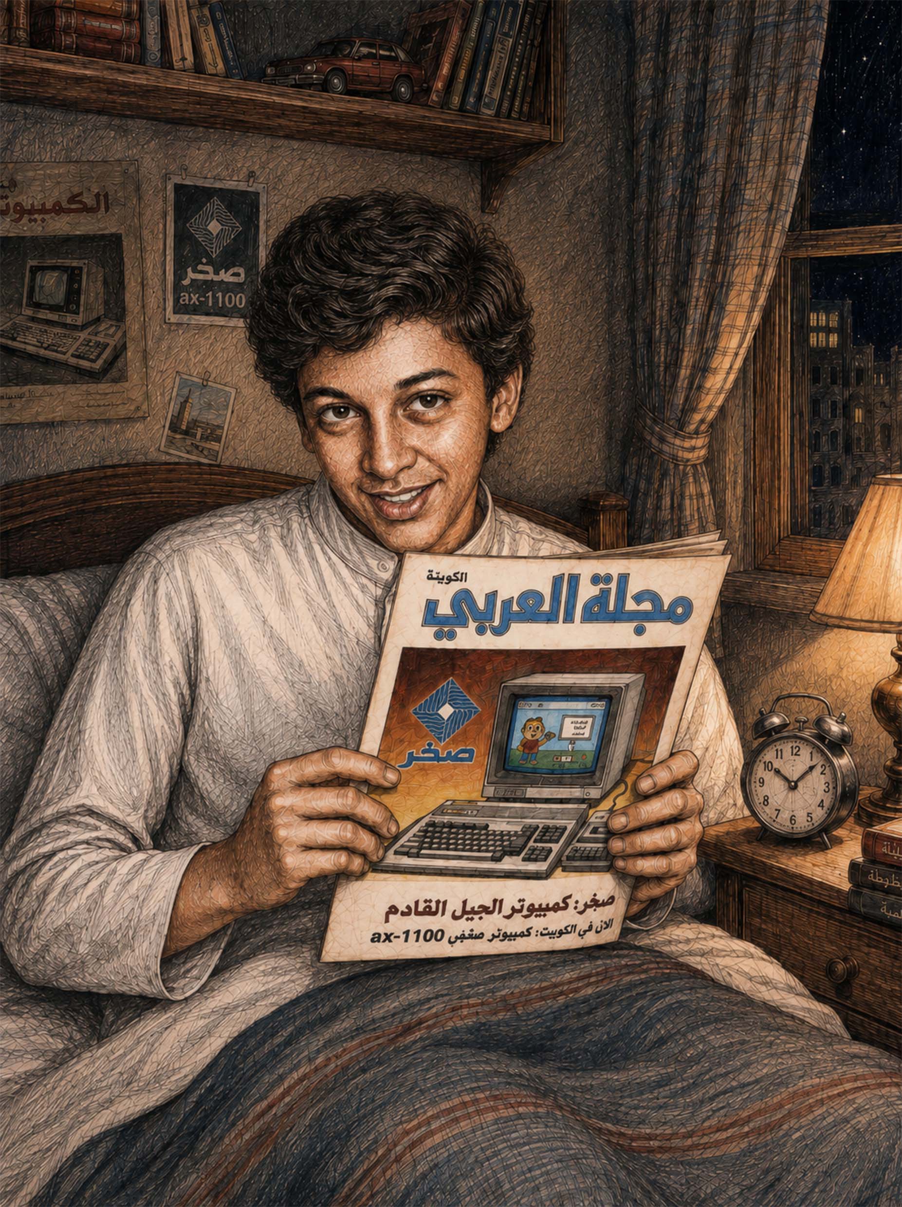 غلاف كتاب نضال.. حين بدأت الحكاية
